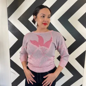 1980s Snapdragon sweater