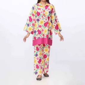 2PC- Digital Printed Khaddar Shirt & Trouser PW3051
