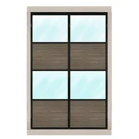 5ftx8ft Sliding Door Wardrobe D4(NC-S2)
