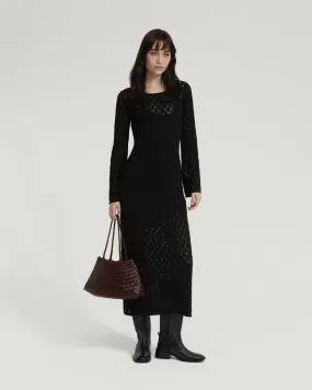 Aime Pointelle Dress With Slip