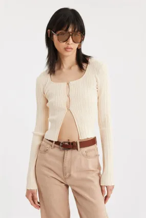 Ana Knit Cardigan Lt. Yellow