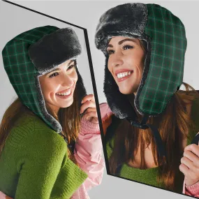 Armagh County Ireland Tartan Winter Trapper Hat