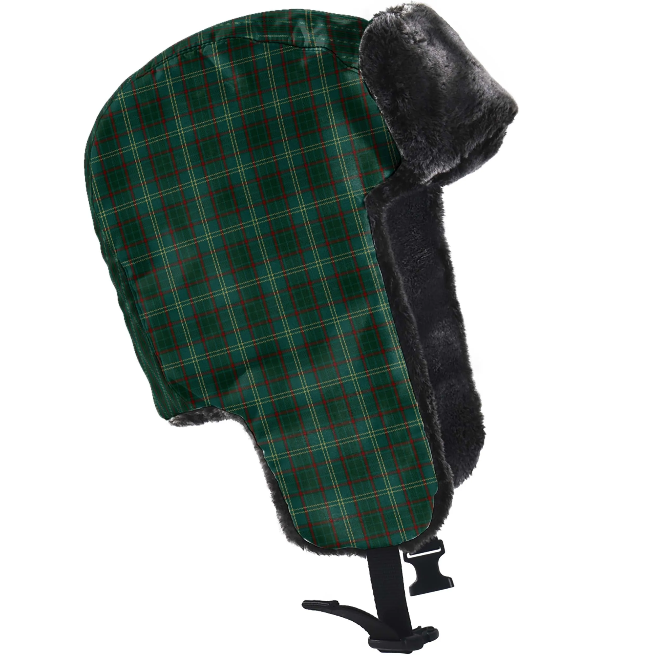 Armagh County Ireland Tartan Winter Trapper Hat
