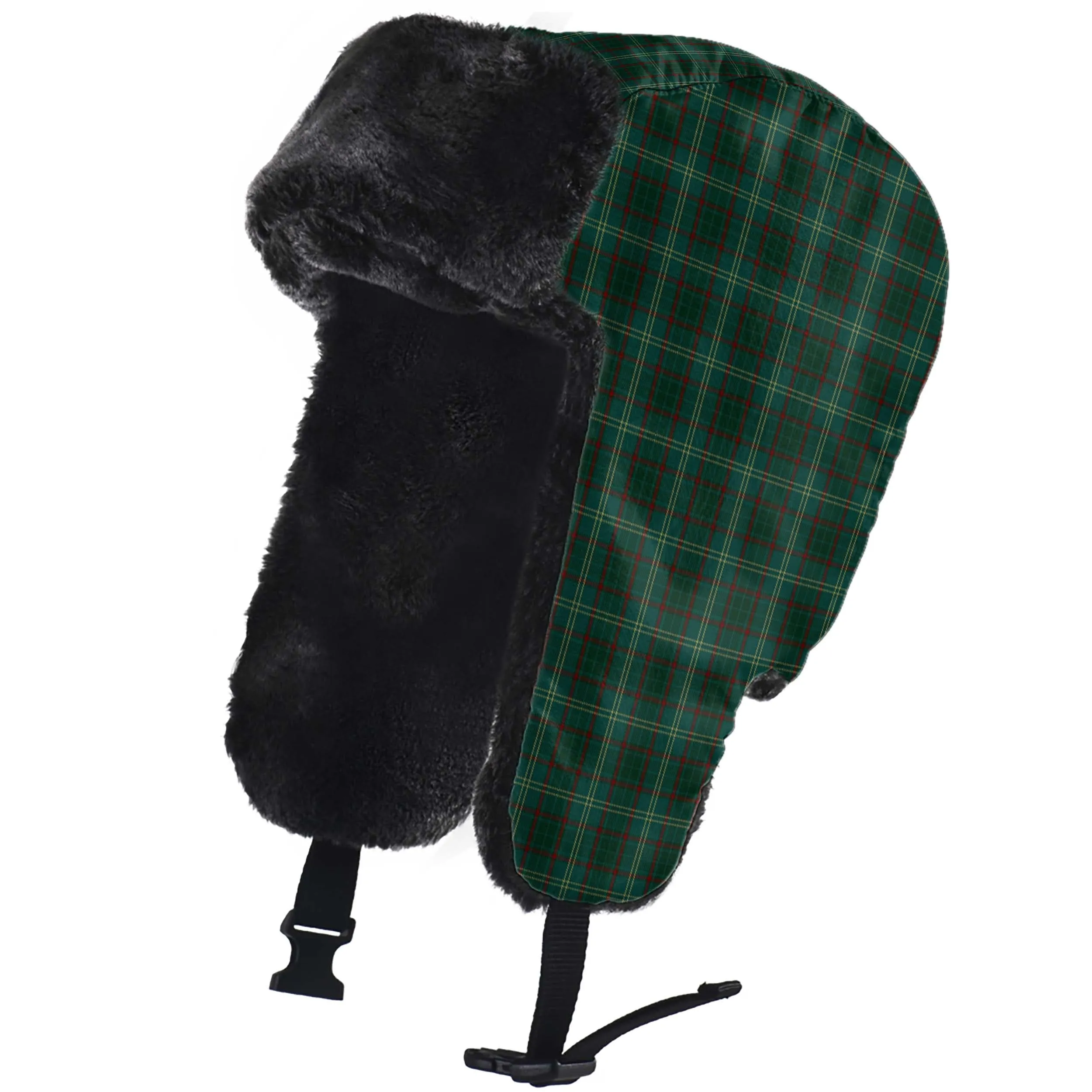 Armagh County Ireland Tartan Winter Trapper Hat