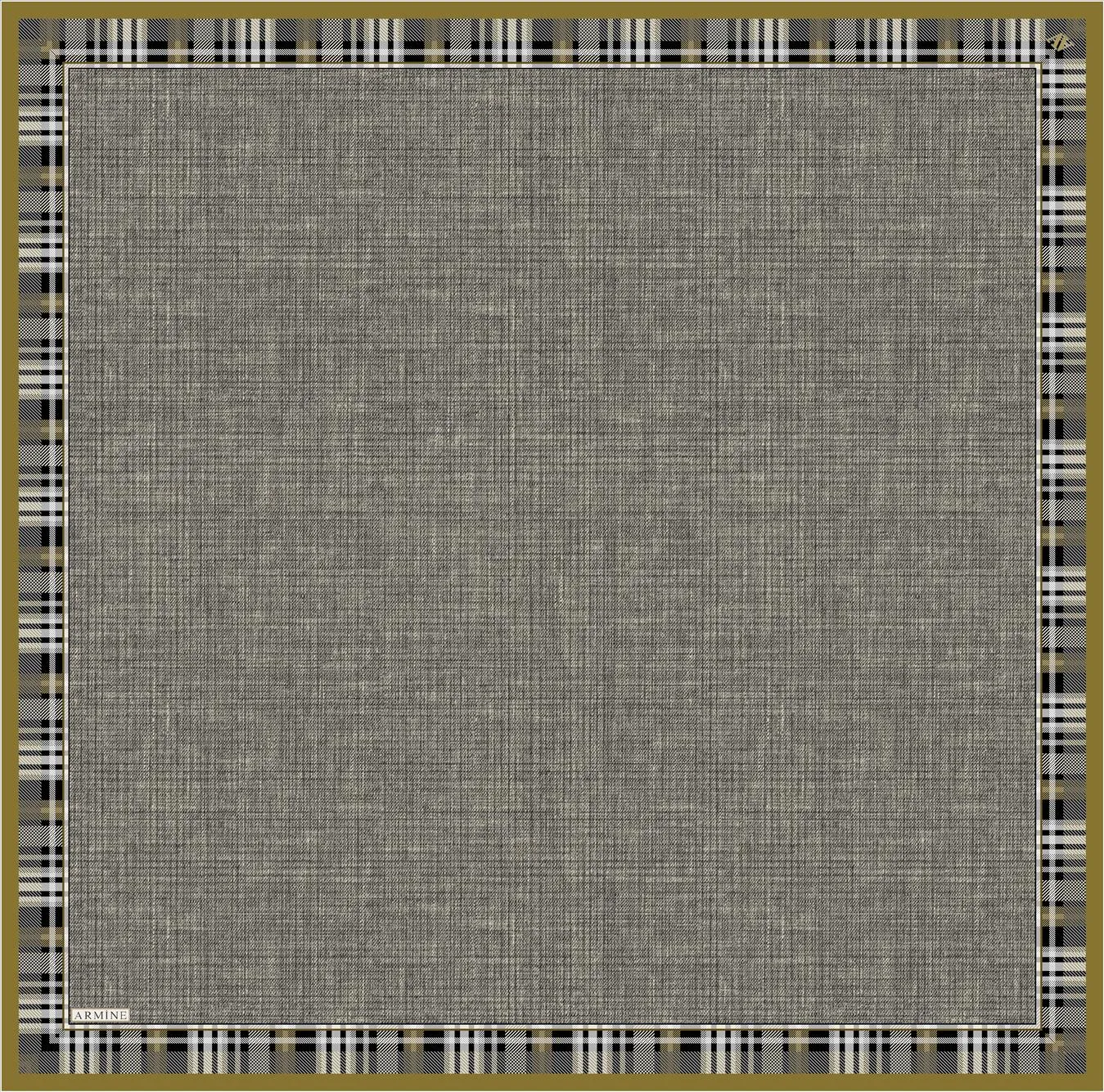 Armine Autumn Silk Twill Scarf No. 33
