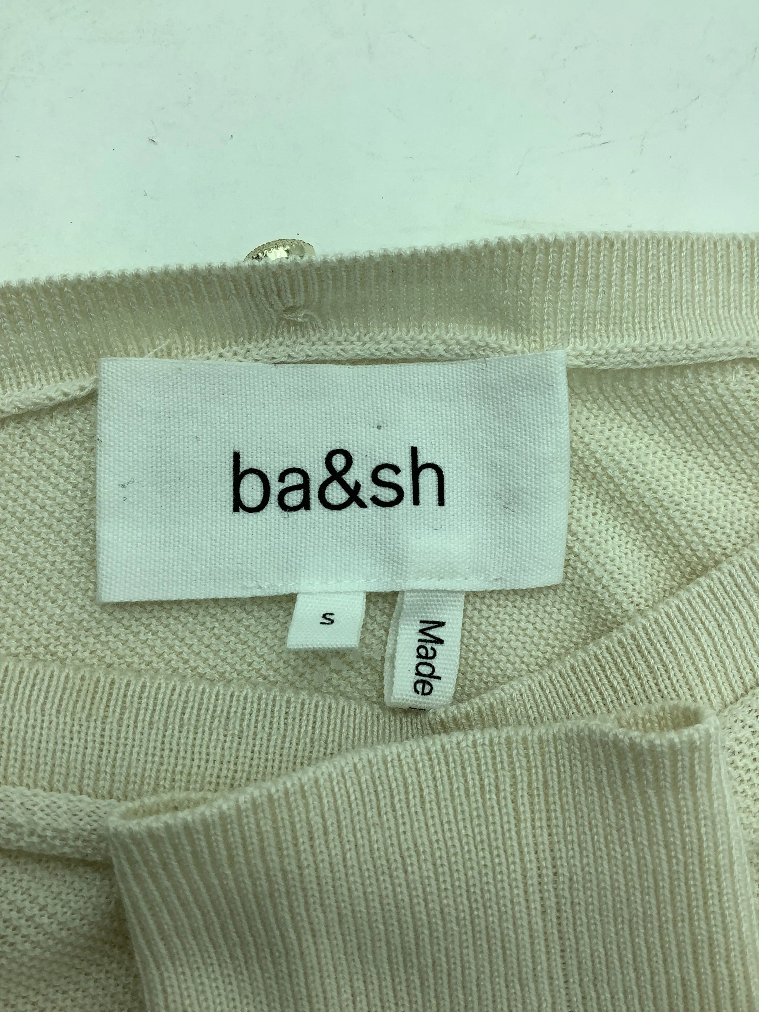 Ba&sh Sweater Cardigan V Neck Size: S