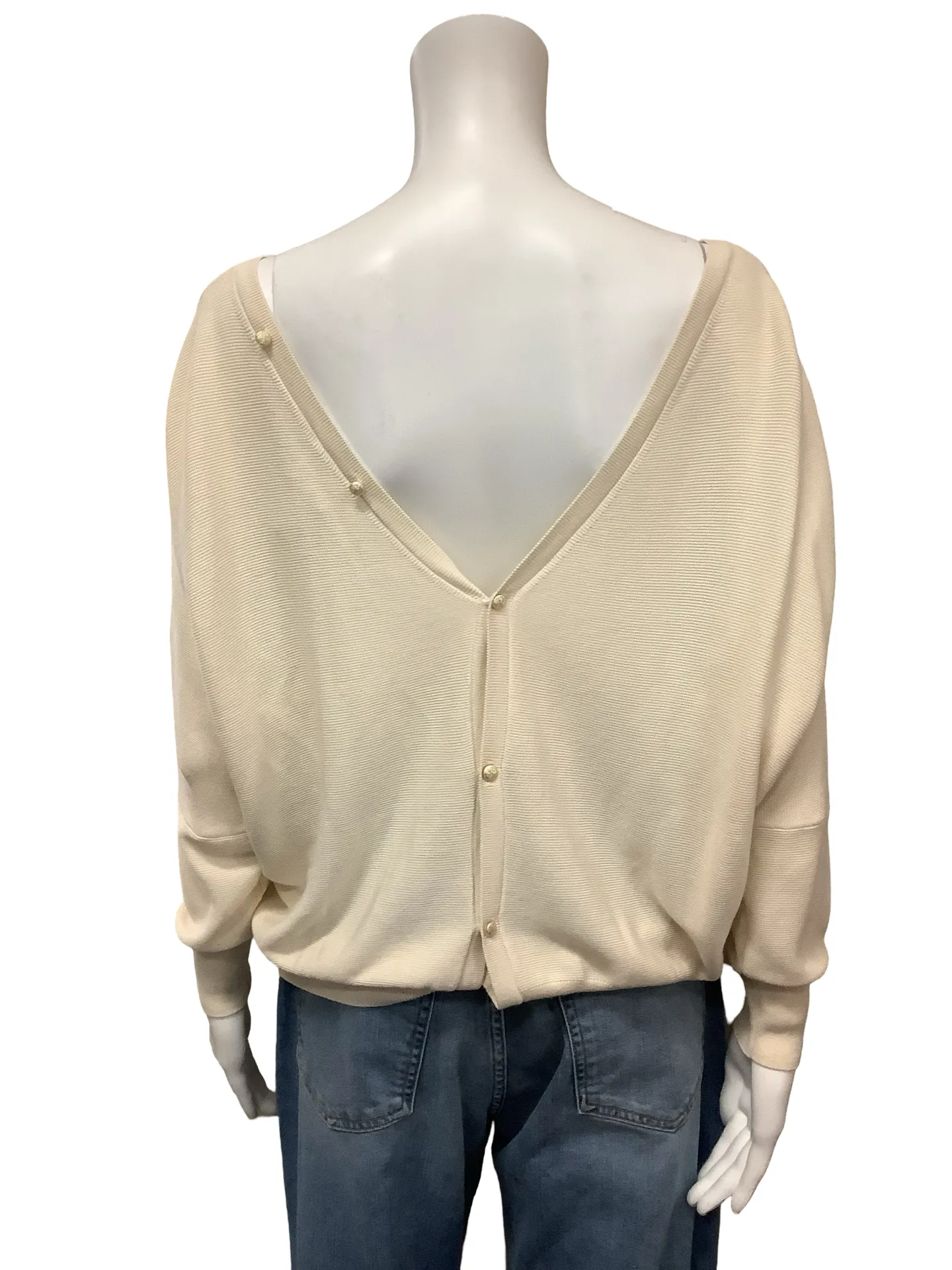 Ba&sh Sweater Cardigan V Neck Size: S