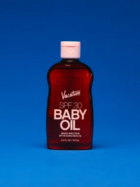 Baby Oil SPF 30