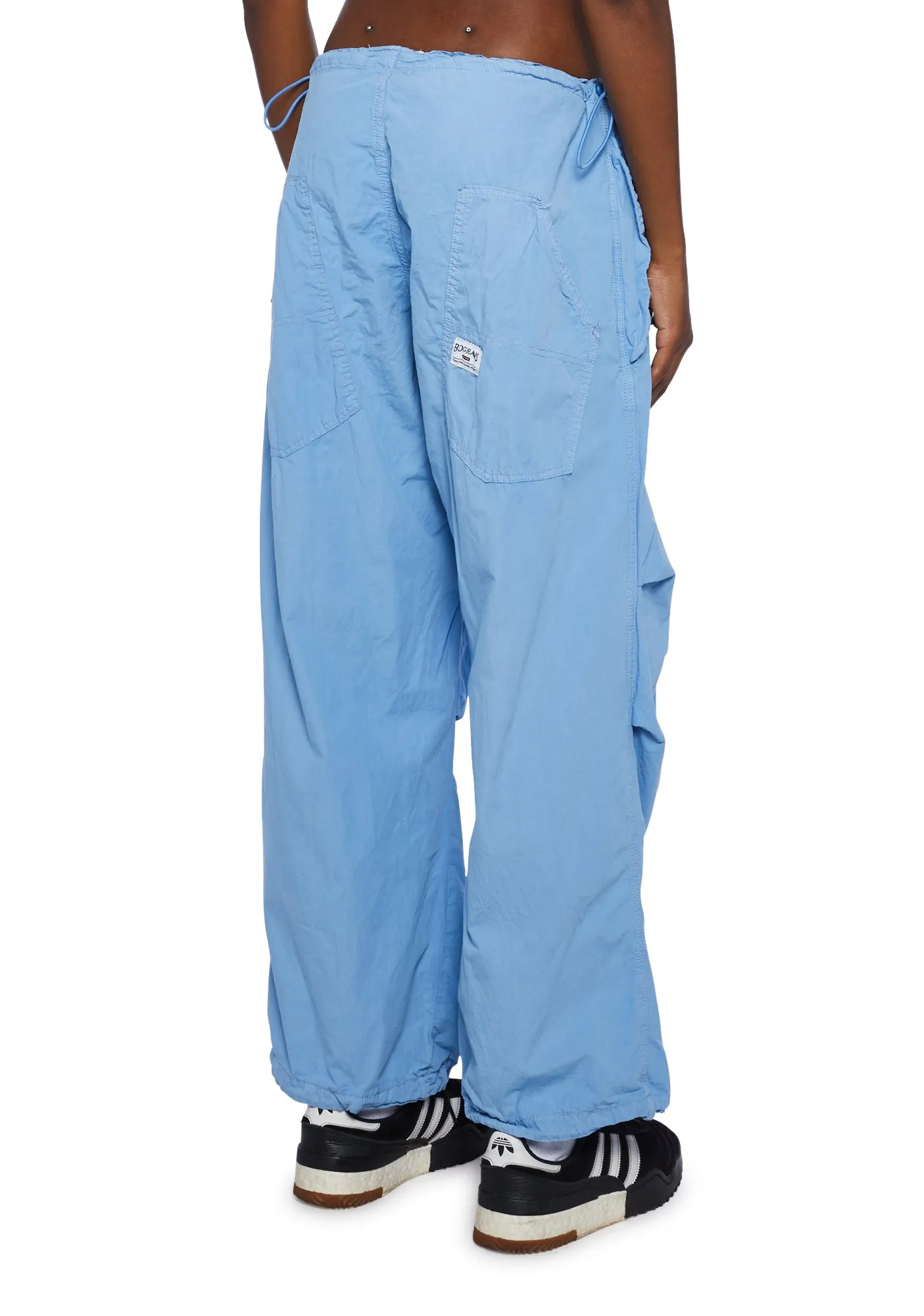 Baggy Cargo Pants - Blue