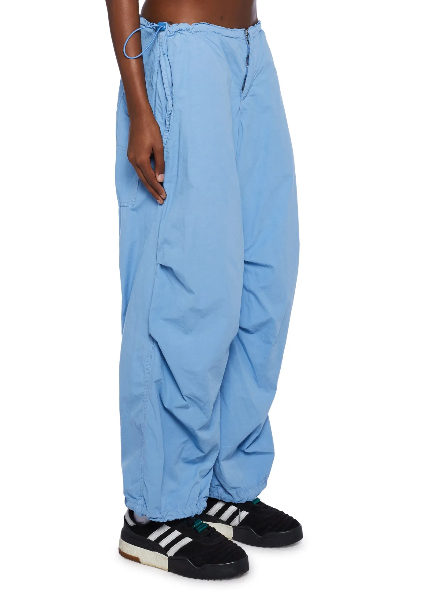 Baggy Cargo Pants - Blue