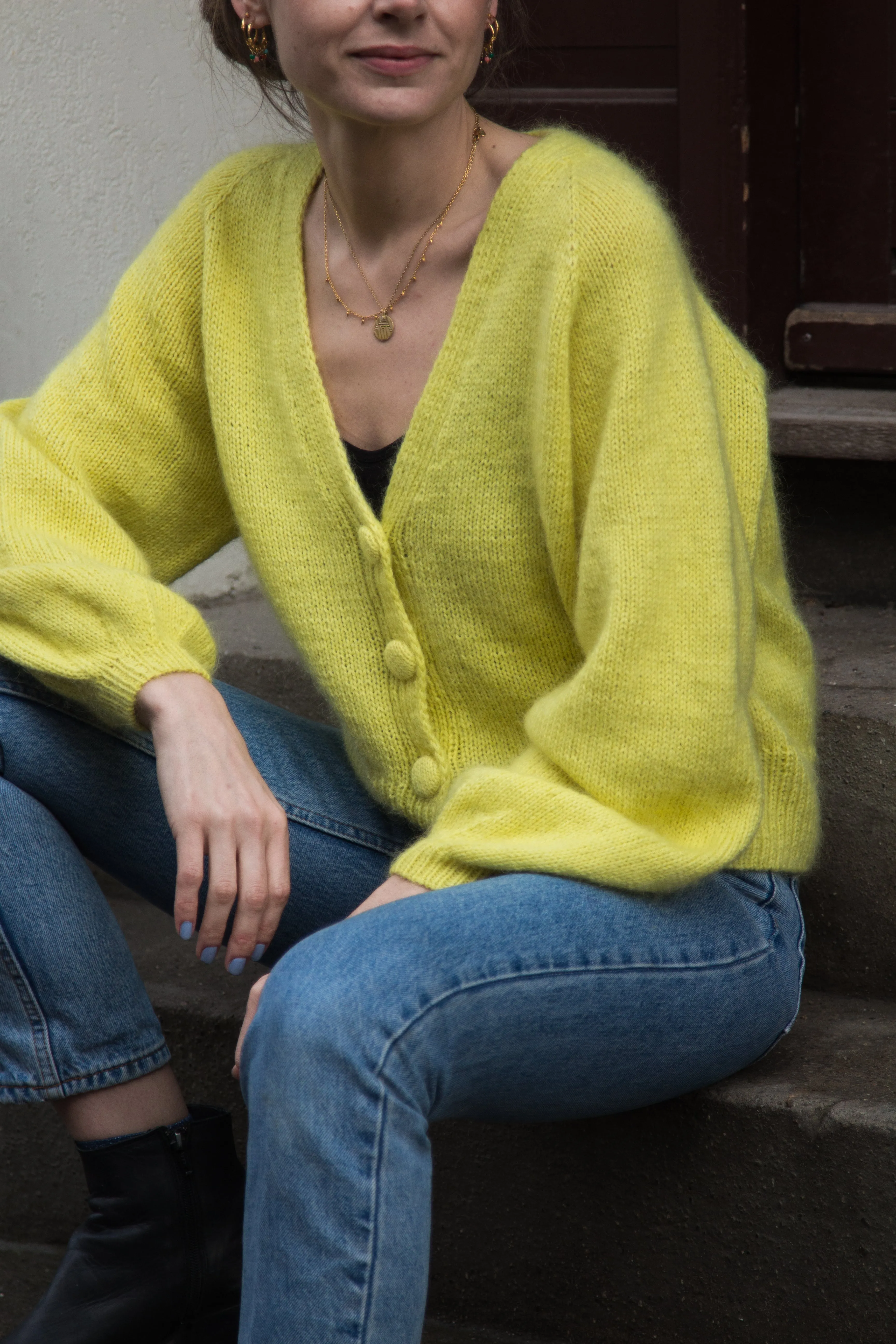 Balloon Cardigan - Wholesale