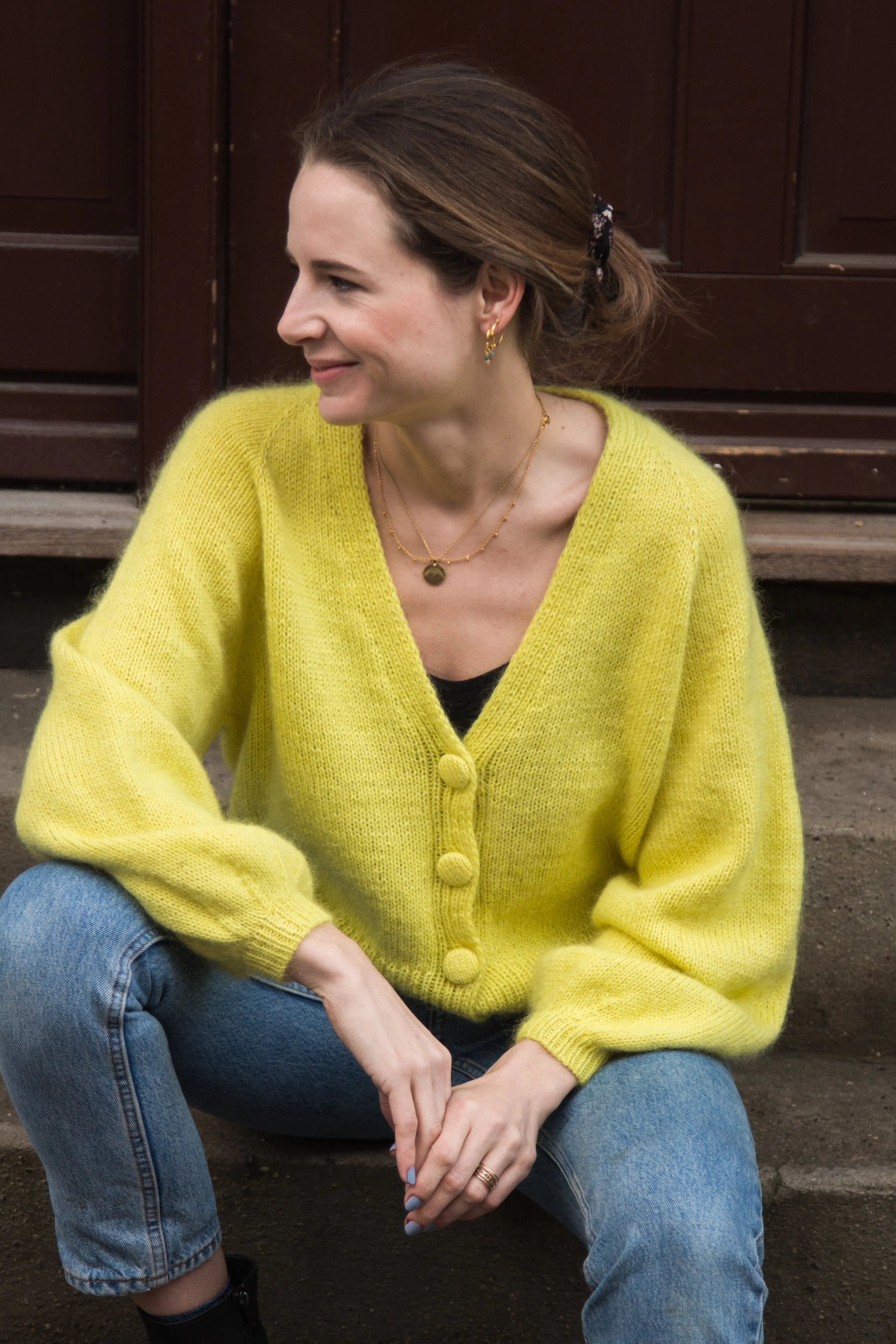 Balloon Cardigan - Wholesale