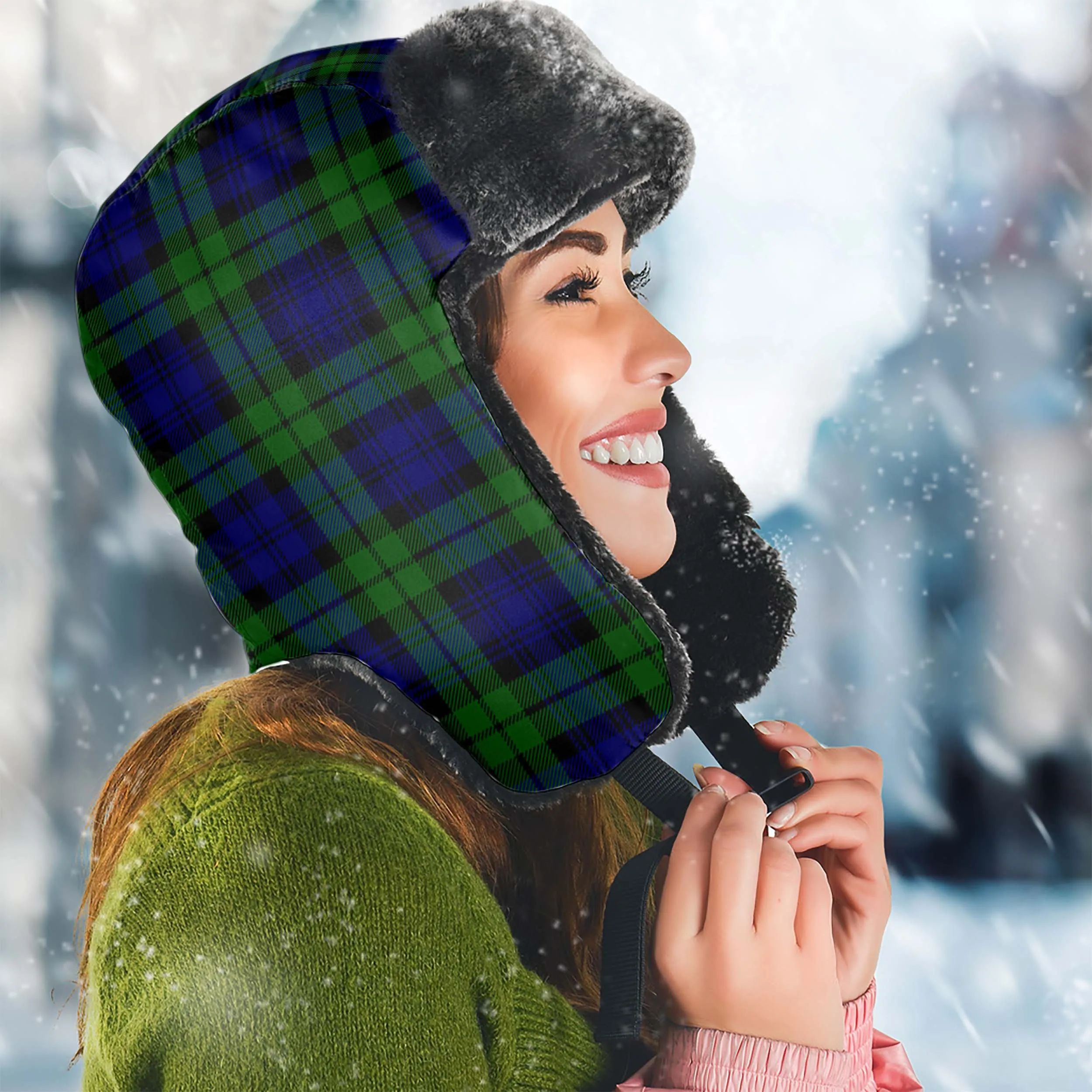 Bannatyne Tartan Winter Trapper Hat