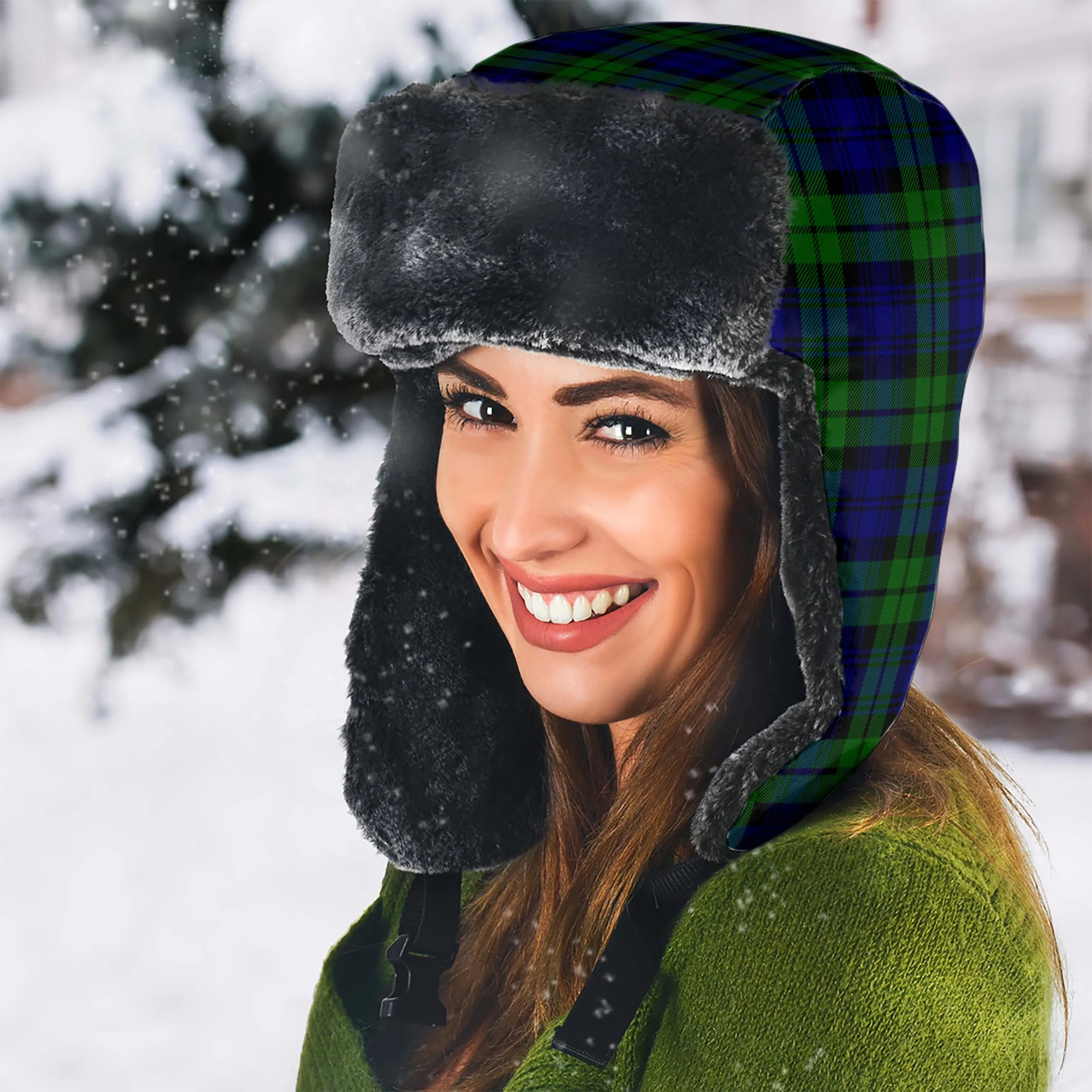Bannatyne Tartan Winter Trapper Hat
