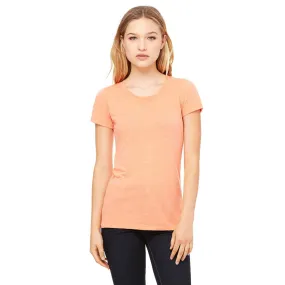 Bella   Canvas Women's Orange Triblend Short-Sleeve T-Shirt