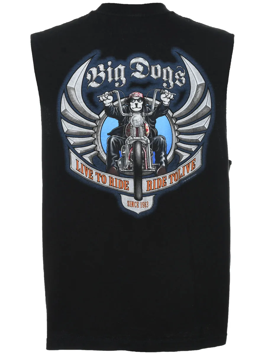 Big Dogs Printed Vest - XL