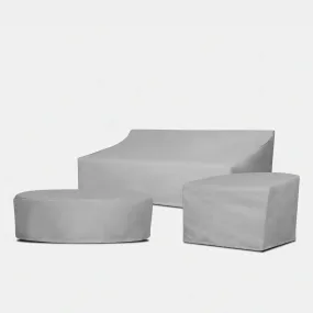 Breeze Glass Dining Table 39"" - Weather Cover