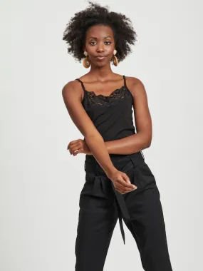 Calissa Lace Cami (Black)