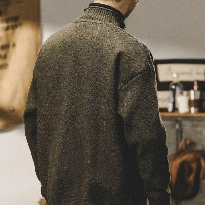 Cardigan Sweater Men's Knit P0684