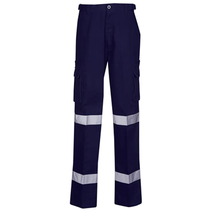 Cargo Pants With Double Hoop Reflective Tape (W93)