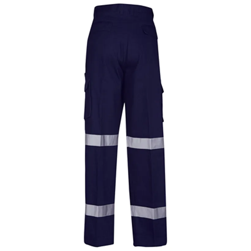 Cargo Pants With Double Hoop Reflective Tape (W93)