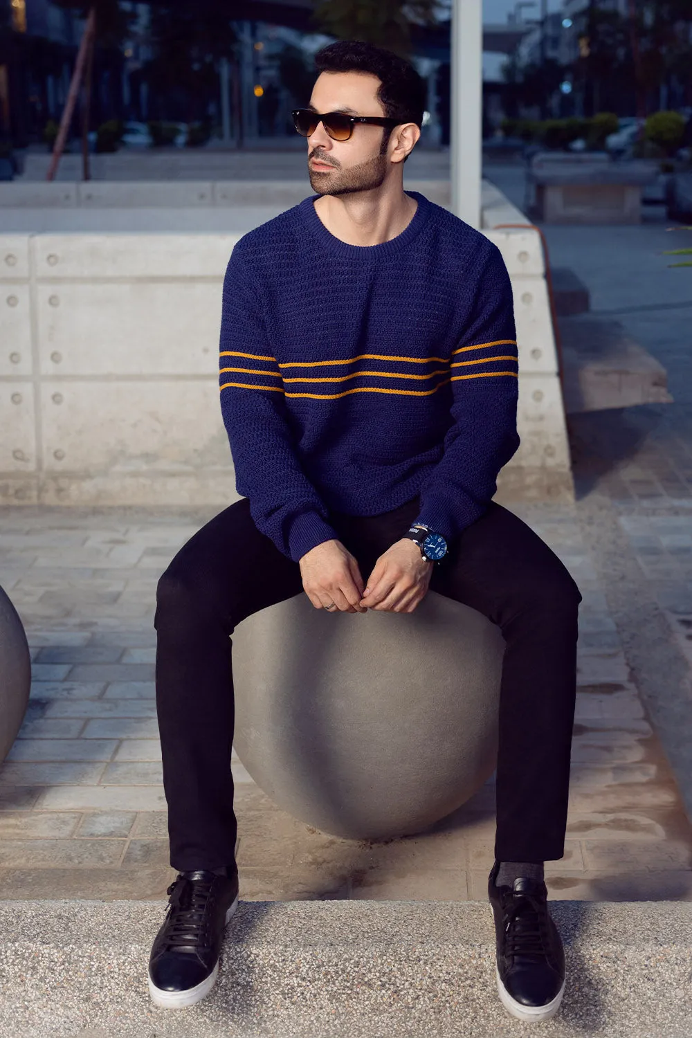Chain Knit Sweater