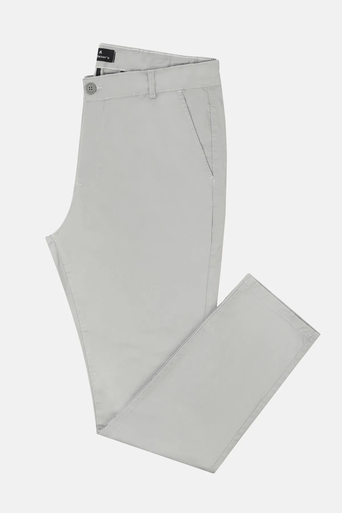 Chino Twill Cotton & Elastic Dun Gabardine Pant