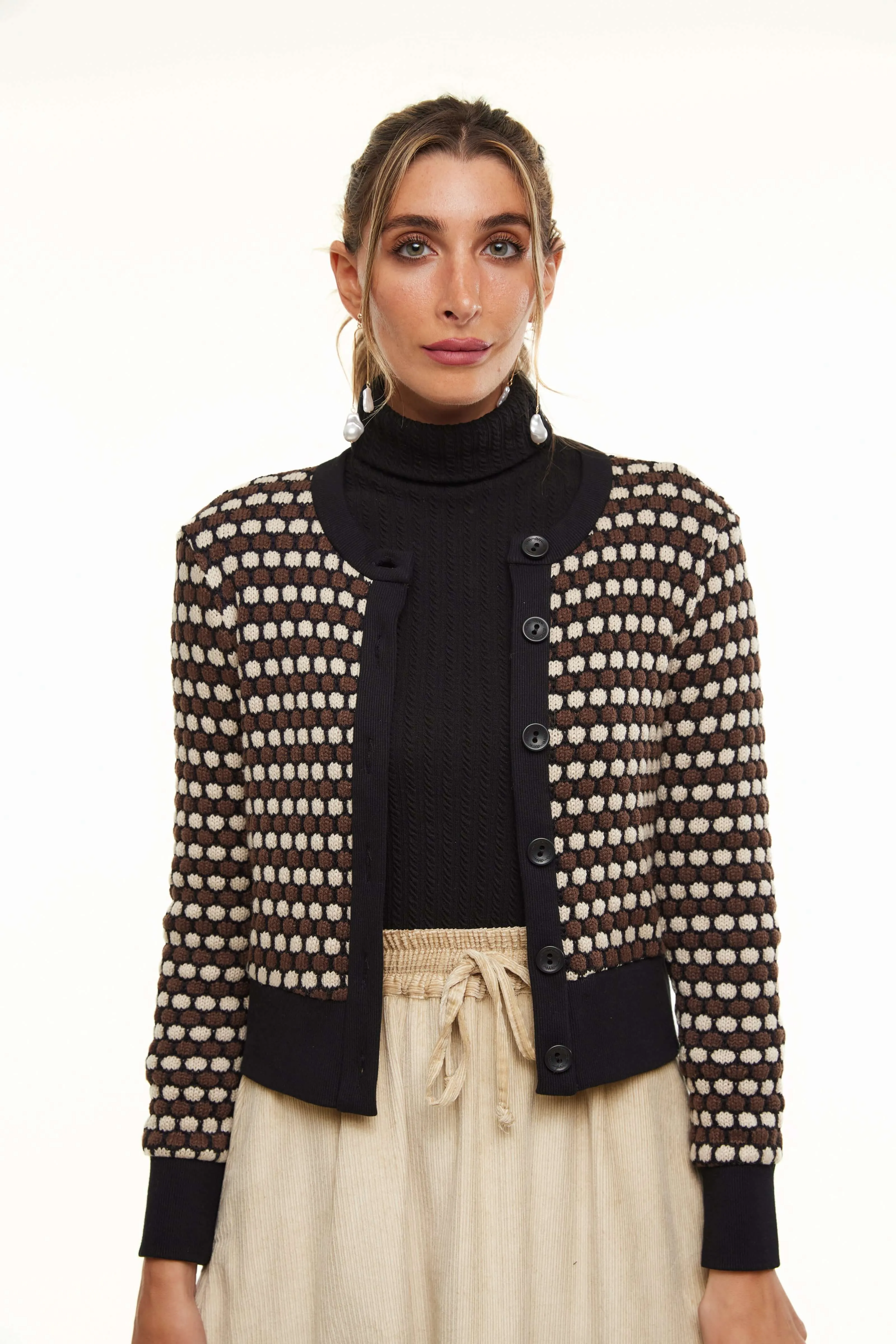CHUNKY KNIT CARDIGAN