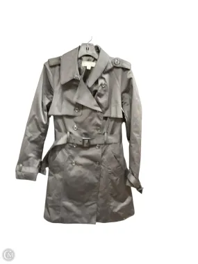 Coat Trench Coat By New York And Co In Black, Size: M