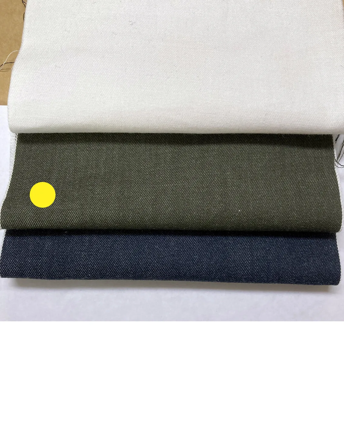 COMPACT YARN TROUSERS KHAKI