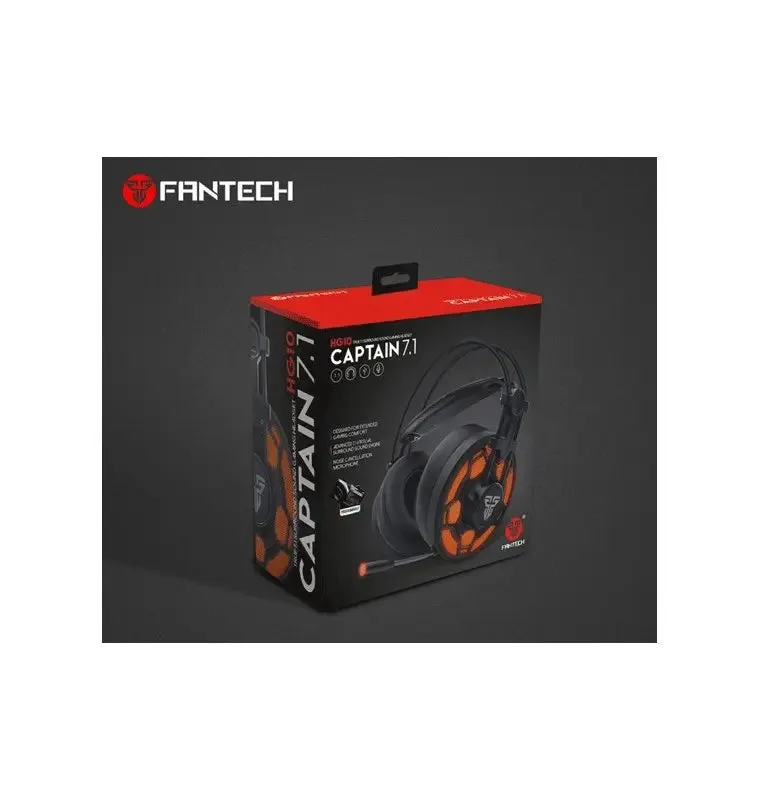 DELETE THIS SKU - HG11 CAPTAIN 7.1 Surround Sound USB Gaming Headphone