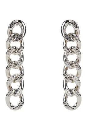 eb&ive Meta Earring - Silver Link
