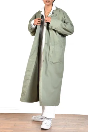 Eddie Bauer 80s Military Duster Jacket