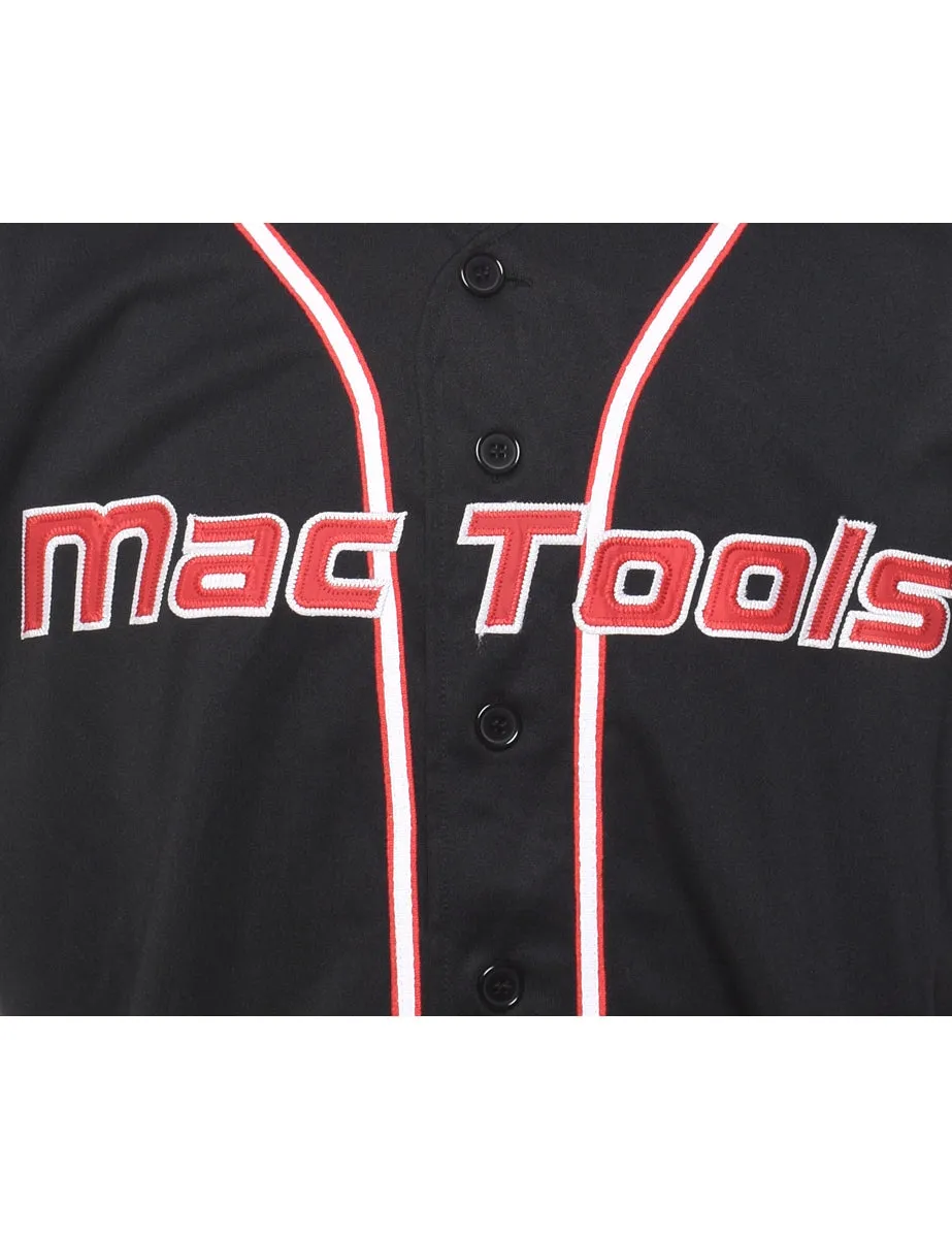 Embroidered Mac Tools Black & Red Jersey  - L