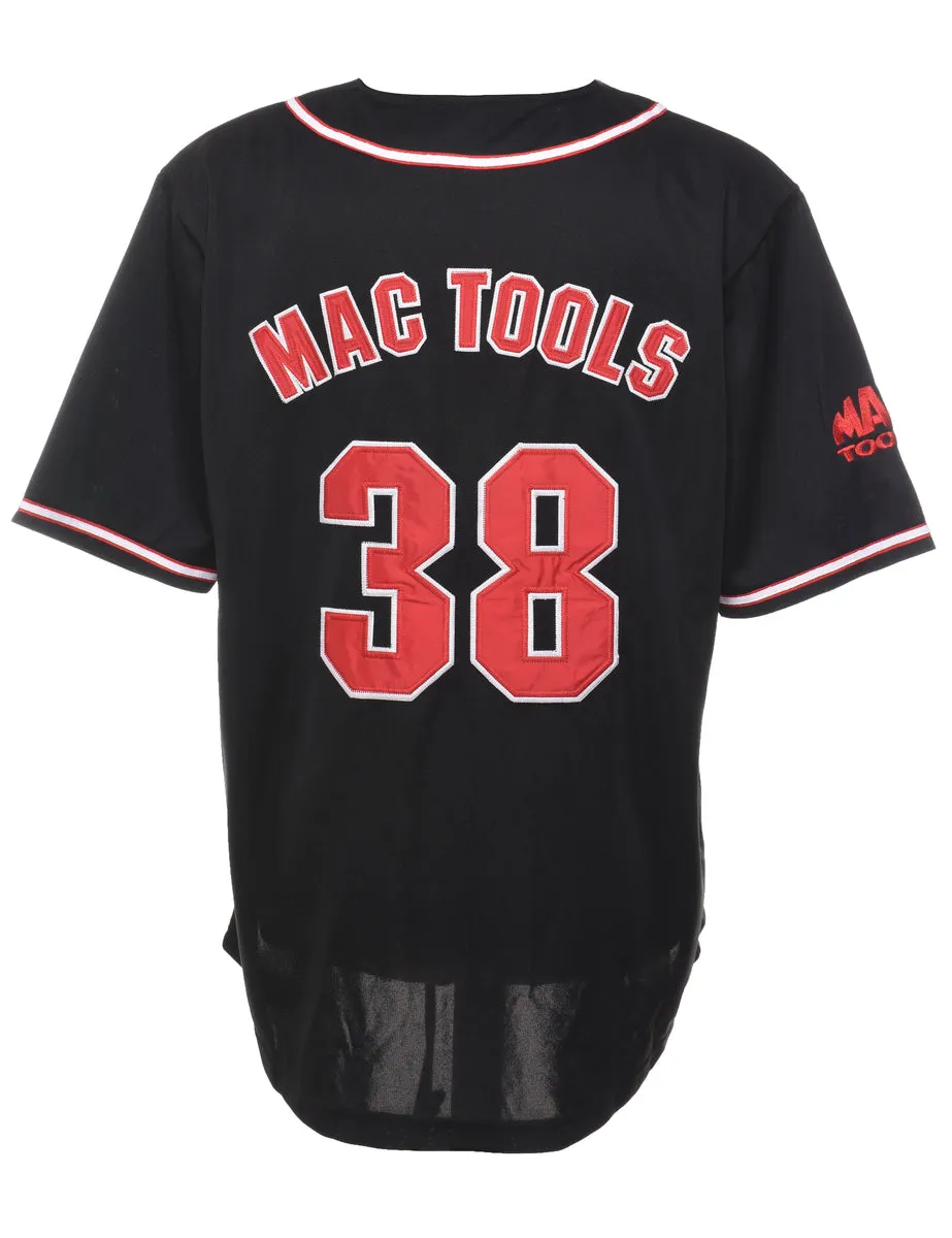 Embroidered Mac Tools Black & Red Jersey  - L
