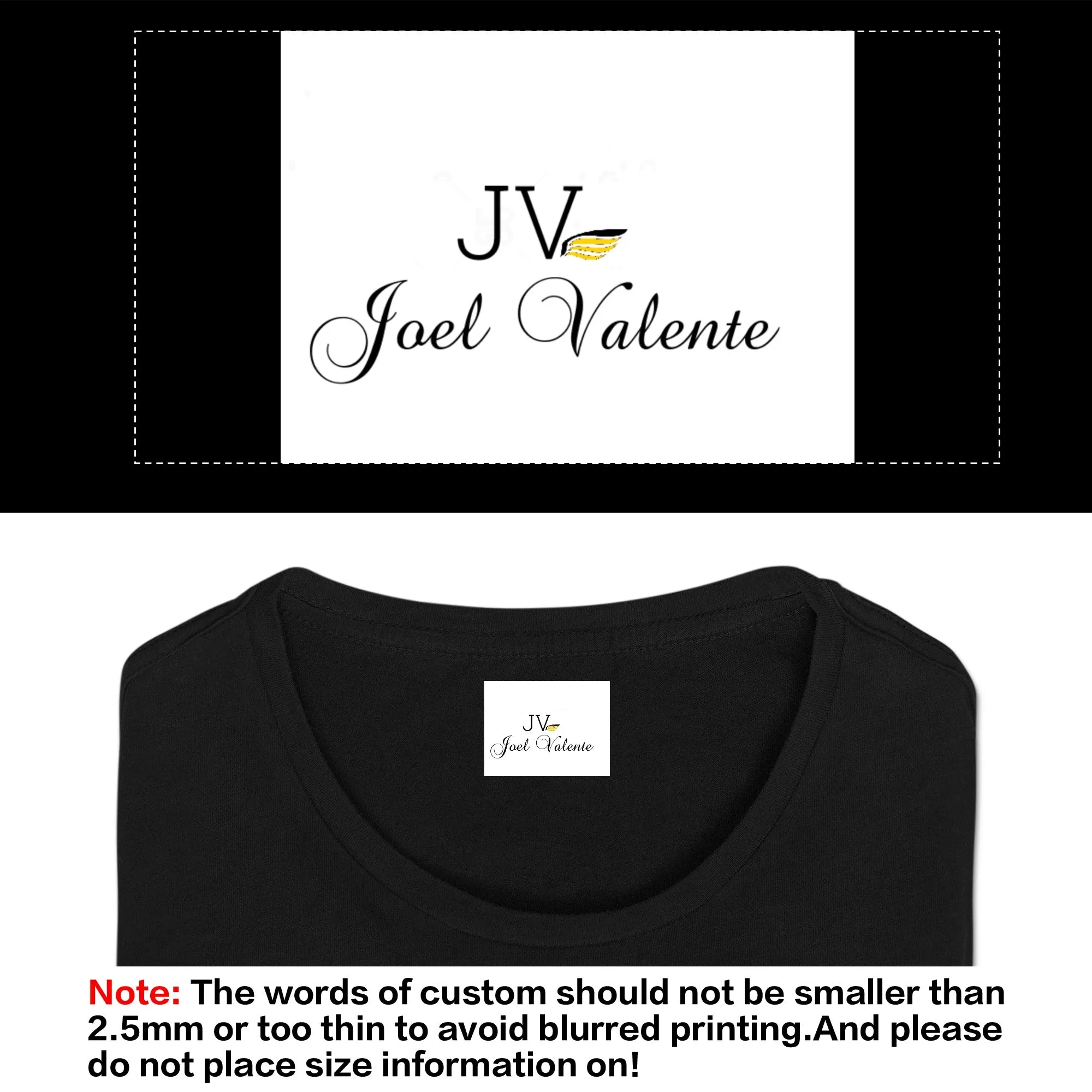 Embroidered Womens Cotton T shirt (Chest Design)