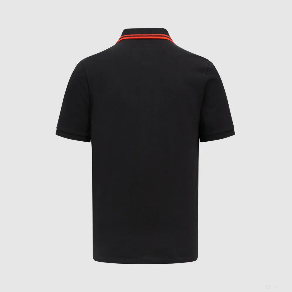 F1 Mens Logo Polo, Black