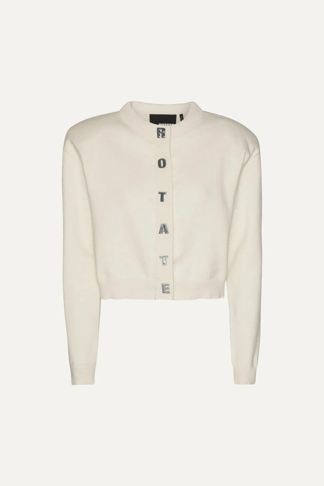 Firm Knit Cardigan Egret