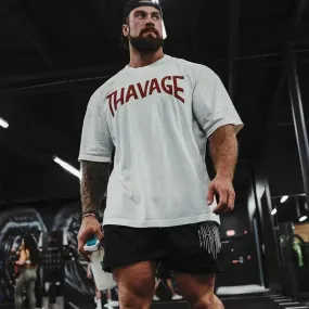 Fitness Thavage Sports T-Shirt Men's Running Body building Workout