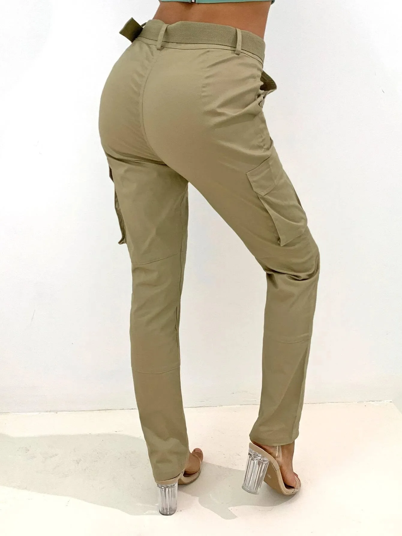 Flap Pocket Side Belted Cargo