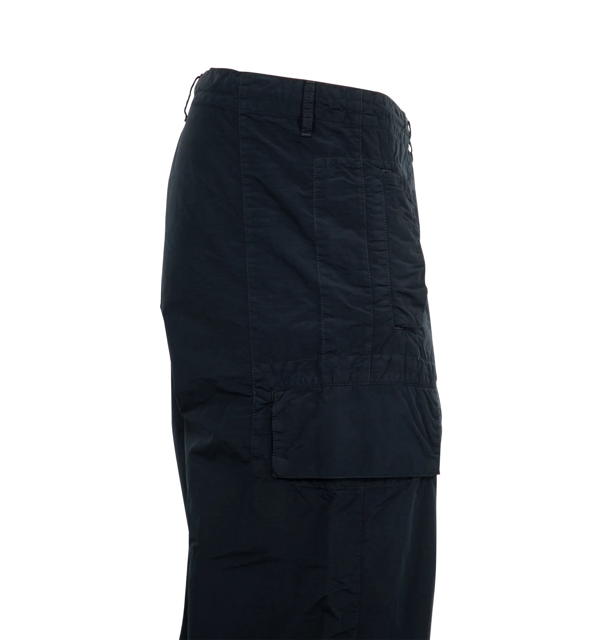 FLATT NYLON OVERSIZE PANTS (MENS)