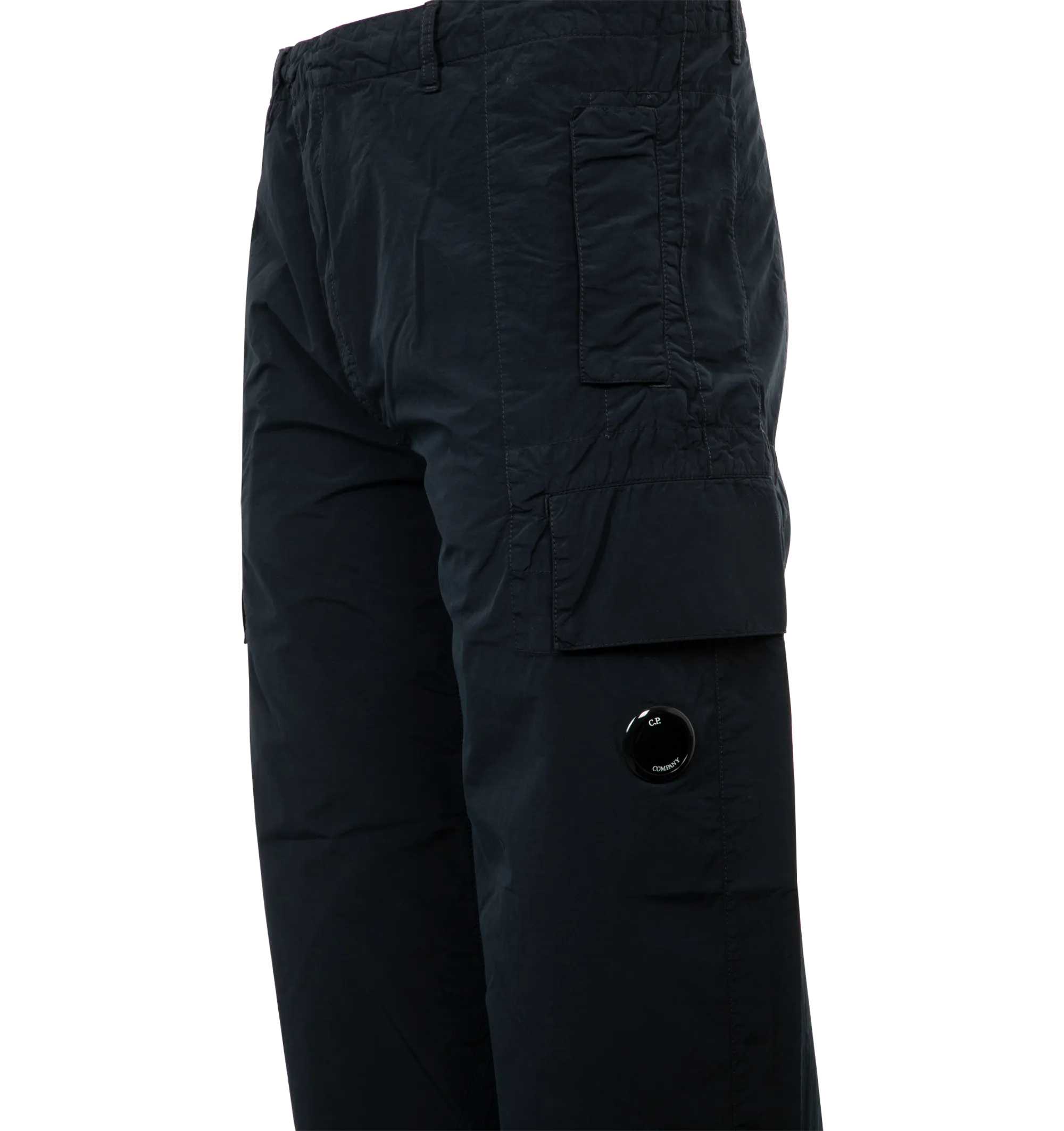 FLATT NYLON OVERSIZE PANTS (MENS)