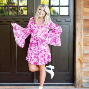 Floral Pink Dress