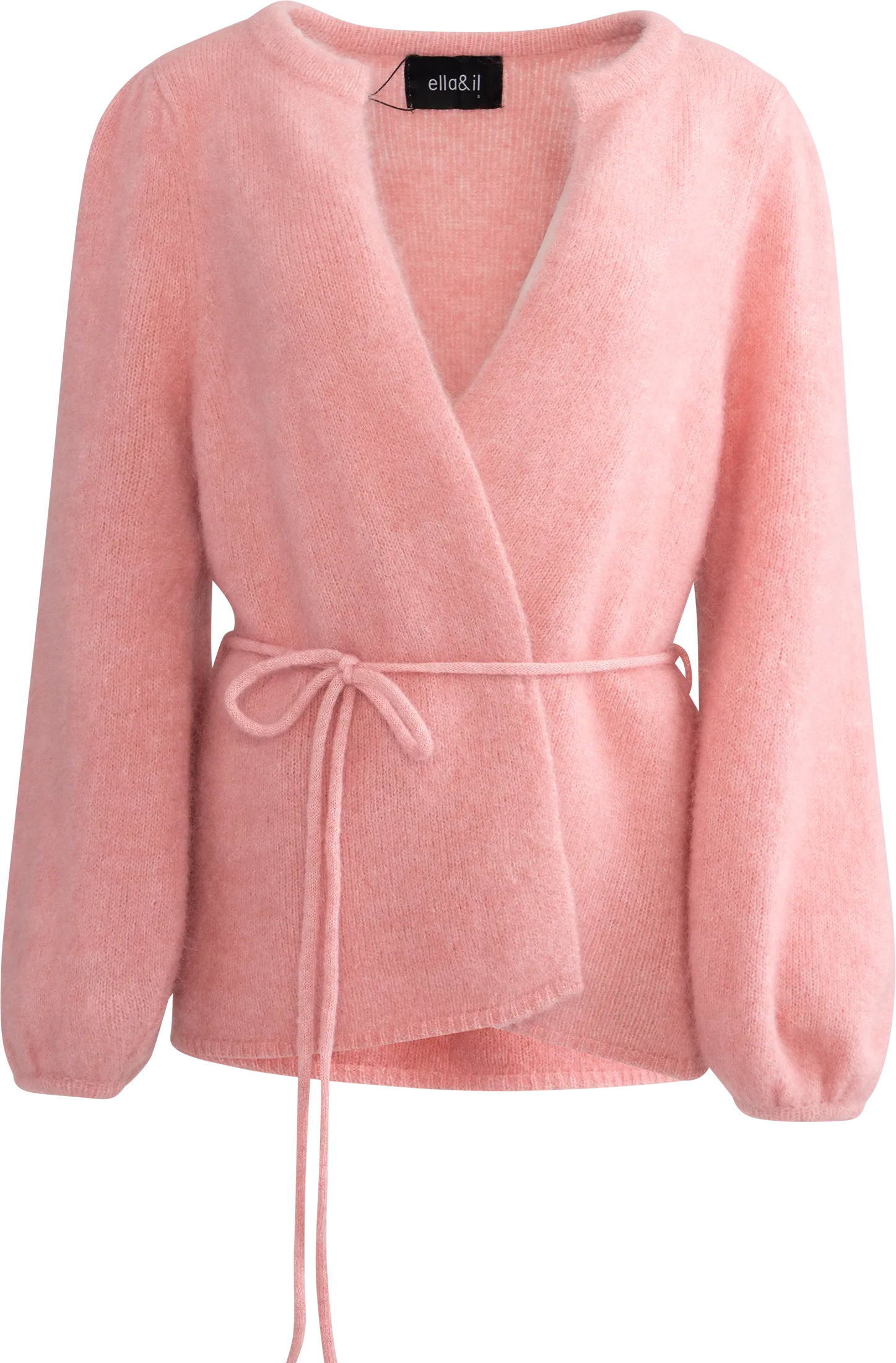 Fredrikke Chunky Cardigan - Peachy Pink