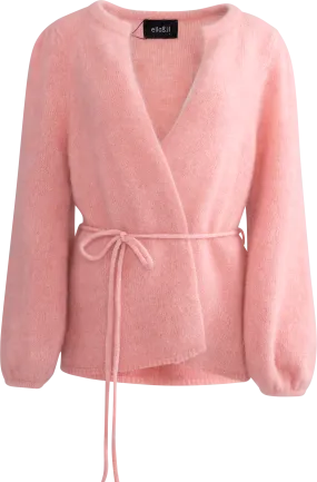 Fredrikke Chunky Cardigan - Peachy Pink