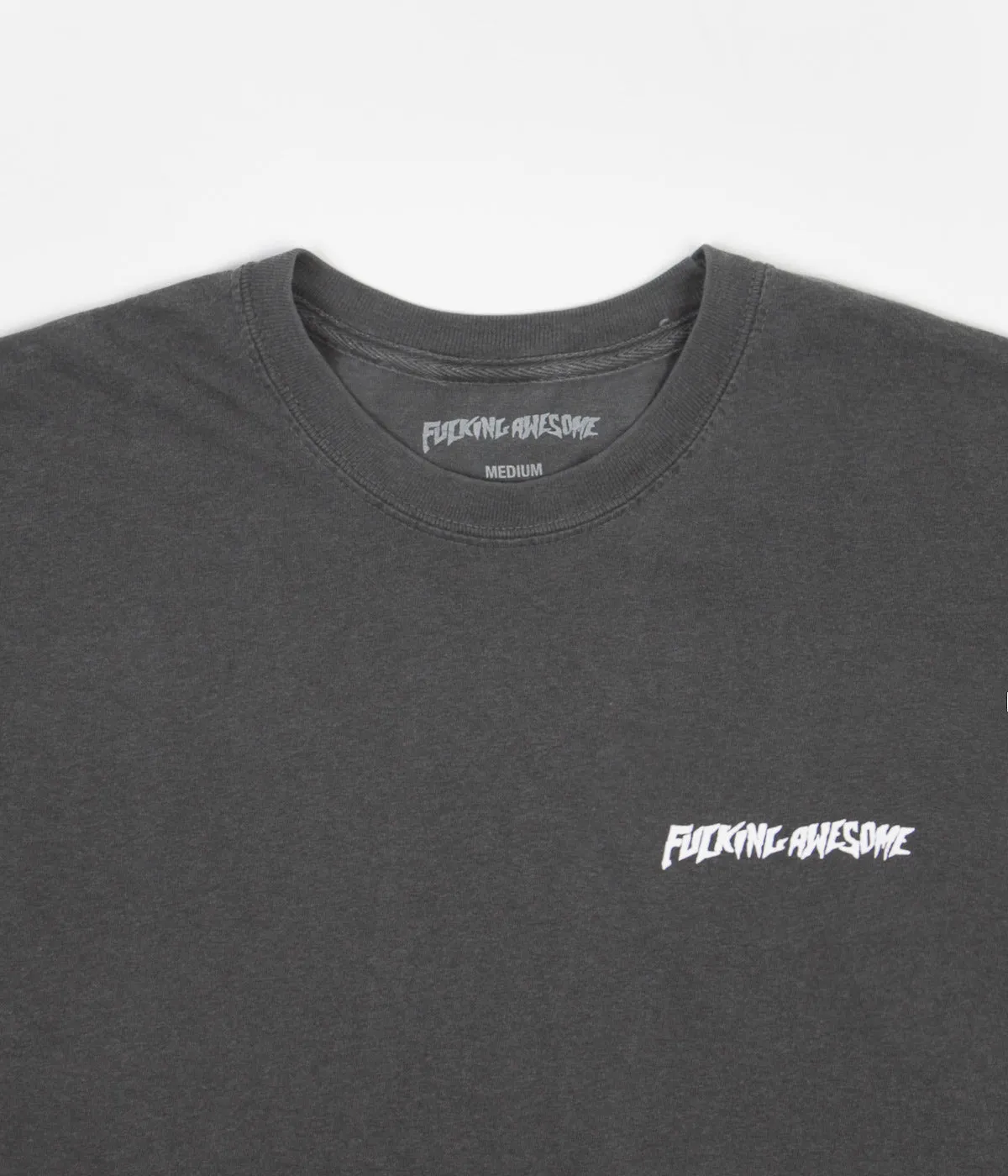Fucking Awesome Society T-Shirt - Pigment Dyed Pepper