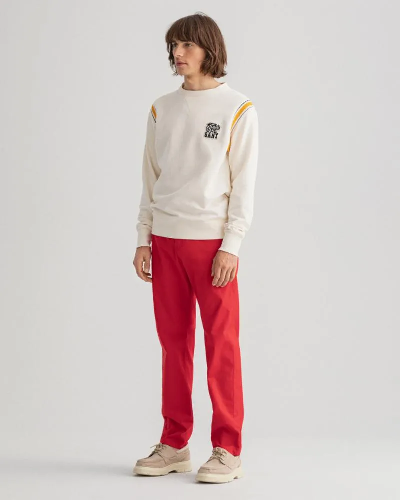 Gant Apparel Mens ALLISTER TWILL CHINOS 620/BRIGHT RED