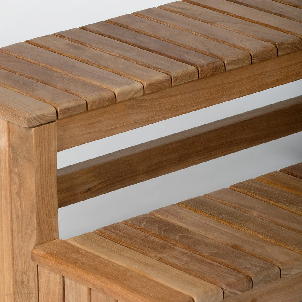 Grade A Teak Spa Hot Tub Steps