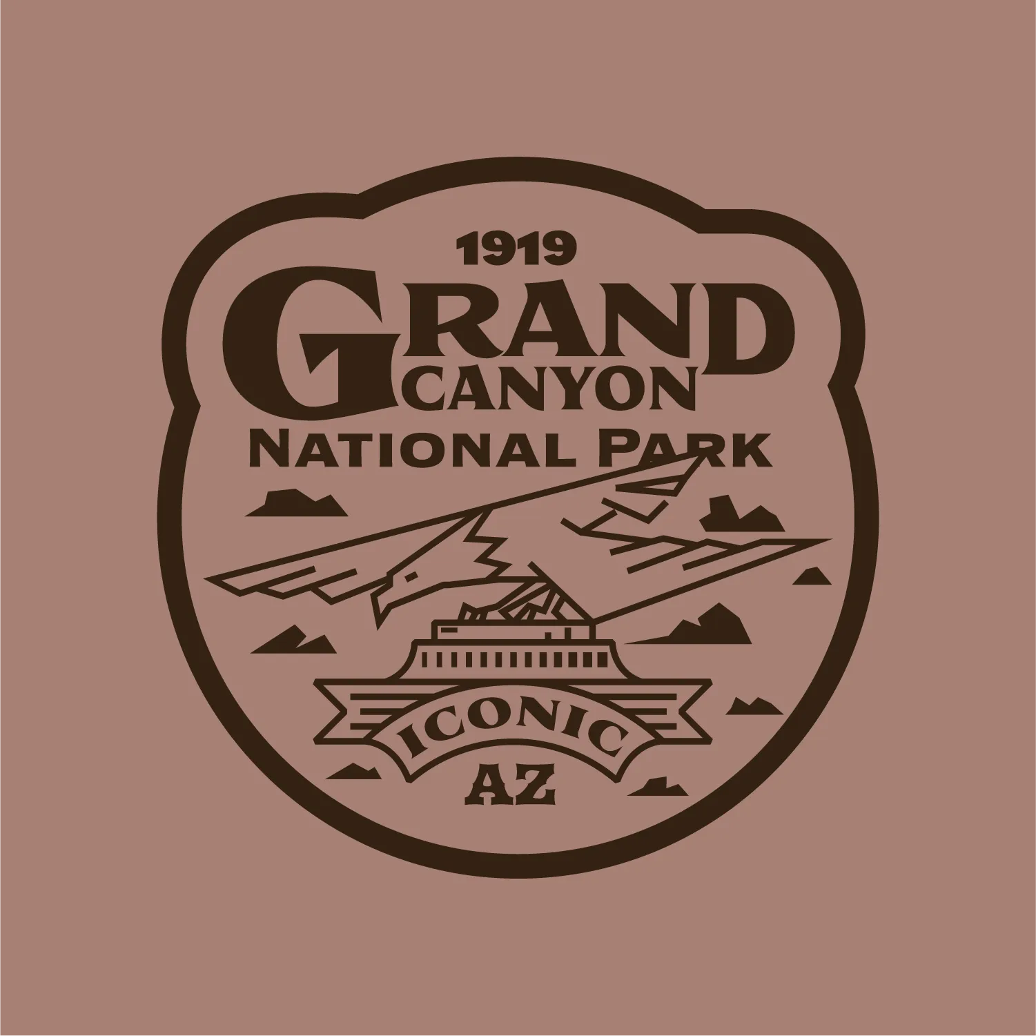 Grand Canyon NP Organic Rib Ladies Tank