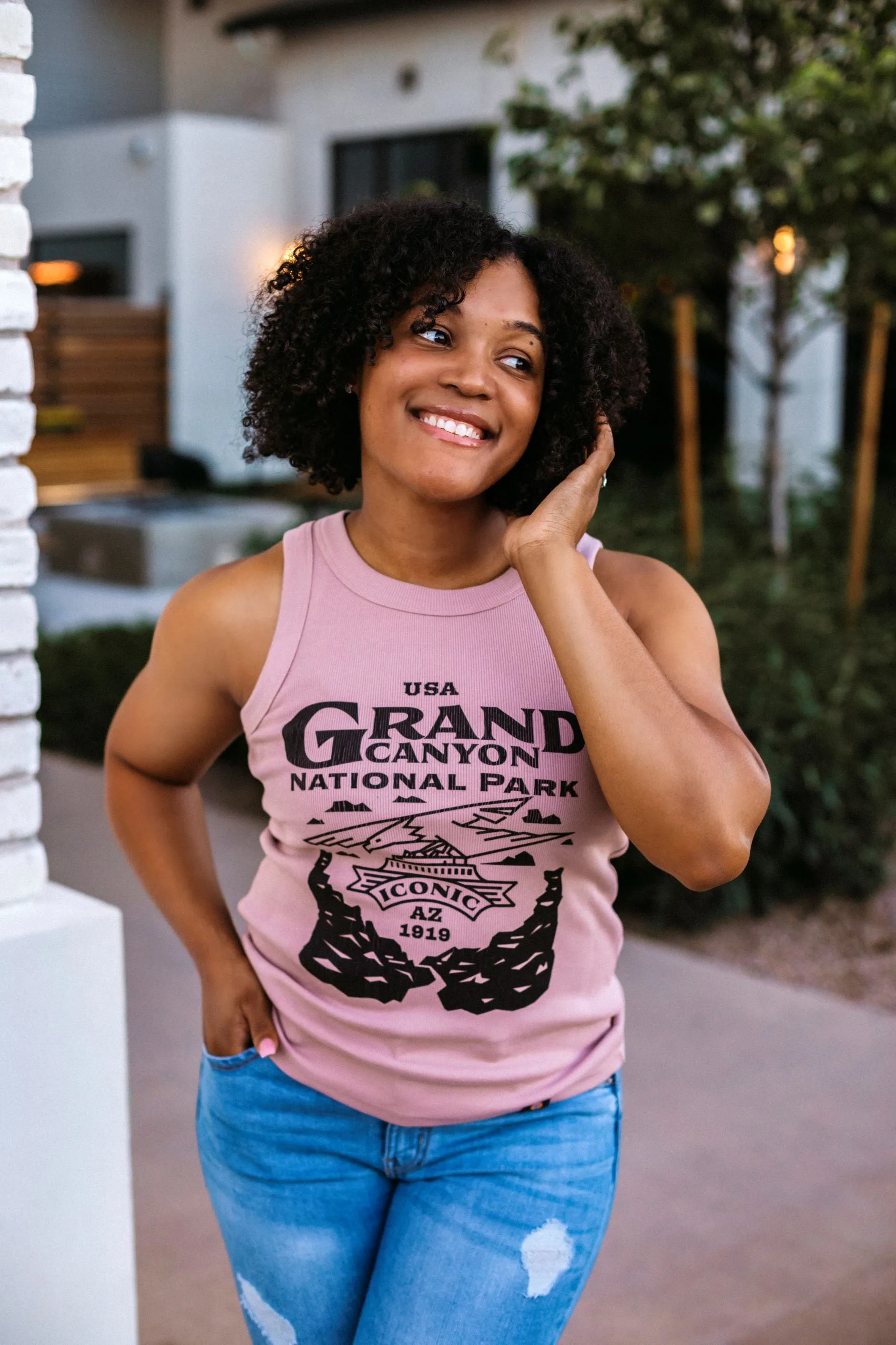 Grand Canyon NP Organic Rib Ladies Tank